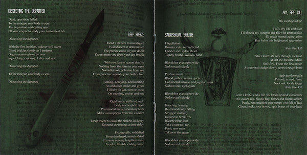 Desecration : Forensix (CD, Album)