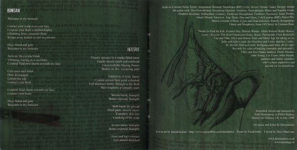 Desecration : Forensix (CD, Album)