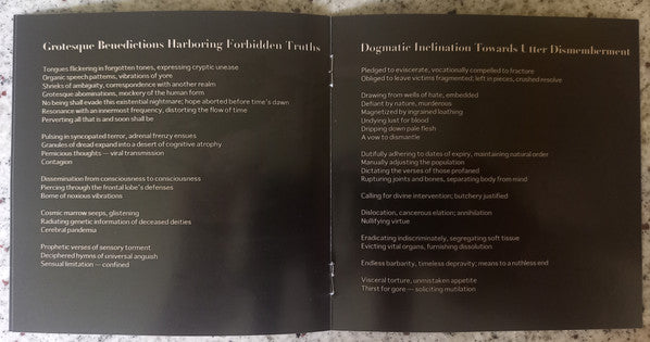 Dead And Dripping : Profane Verses Of Murderous Rhetoric (CD, Album, Ltd, RE)