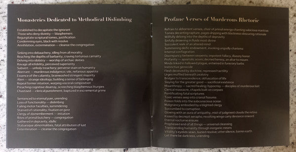 Dead And Dripping : Profane Verses Of Murderous Rhetoric (CD, Album, Ltd, RE)