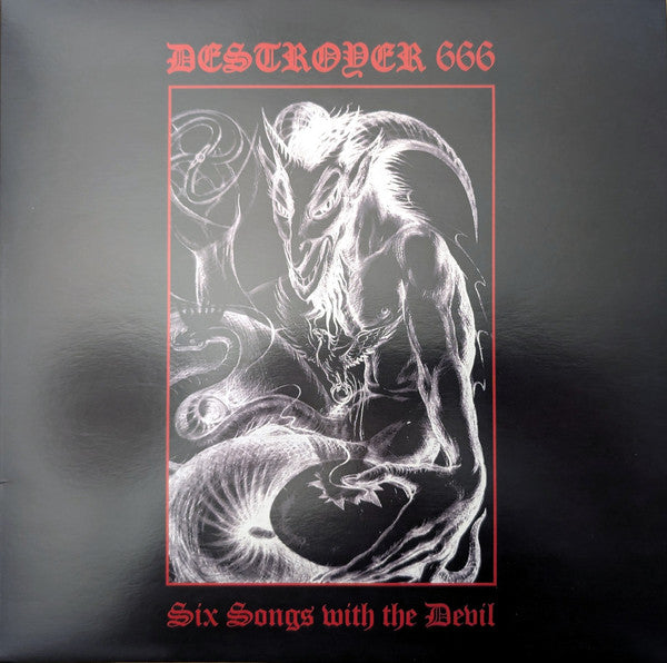 Deströyer 666 : Six Songs With The Devil (12", Ltd, RE, Red)