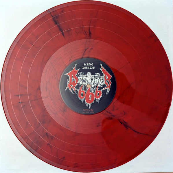 Deströyer 666 : Six Songs With The Devil (12", Ltd, RE, Red)
