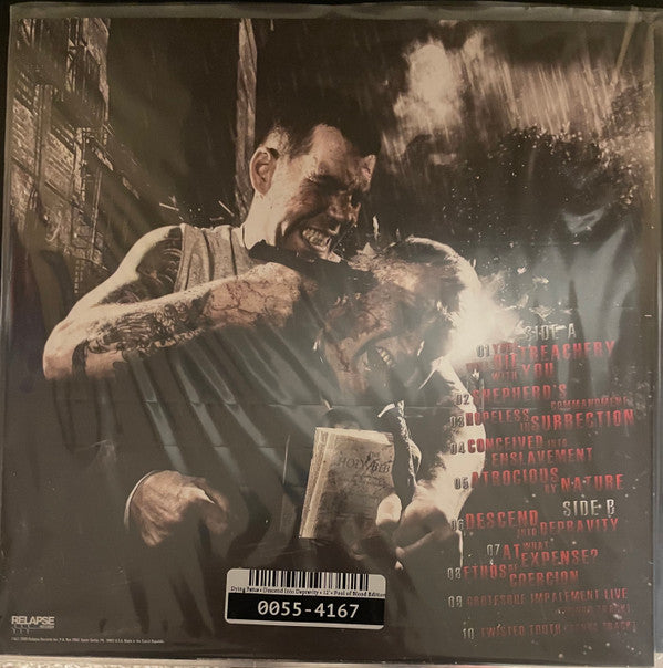 Dying Fetus : Descend Into Depravity (LP, Album, RE, Red)