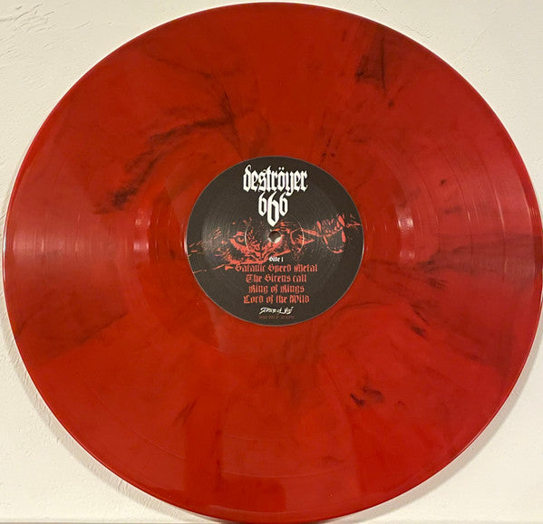 Deströyer 666 : To The Devil His Due (LP, Comp, Ltd, RE, Red)