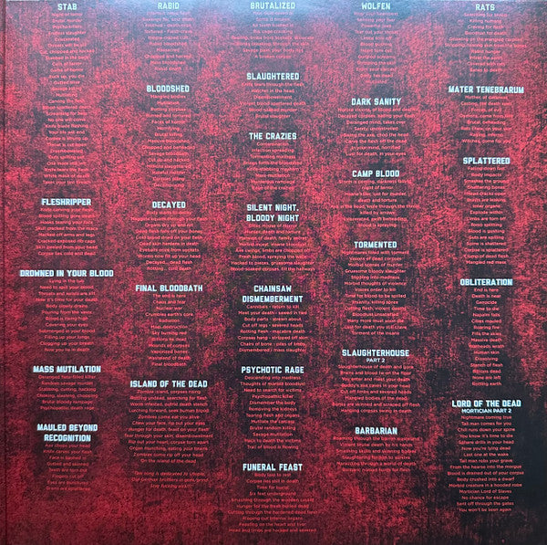 Mortician : Chainsaw Dismemberment (2x12", Album, RE, Blu)