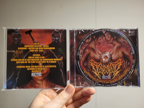 Blastocystia : The Harmonic Melody of Slut Bursting Hammer Strikes (CDr, Album)