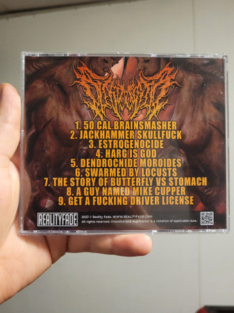 Blastocystia : The Harmonic Melody of Slut Bursting Hammer Strikes (CDr, Album)