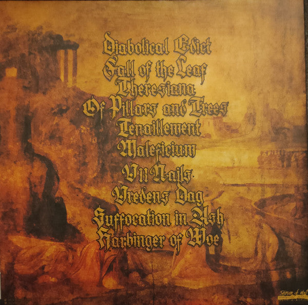 Brodequin : Harbinger Of Woe (LP, Album, Ltd, Gol)