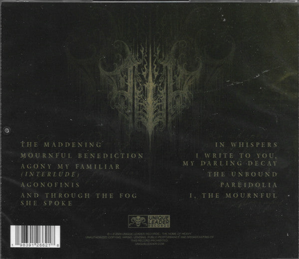 A Wake In Providence : I Write To You, My Darling Decay (CD, Album)