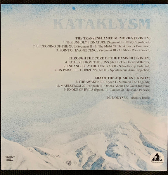 Kataklysm : Temple Of Knowledge (Kataklysm Part III) (LP, Album, RE, Tur)