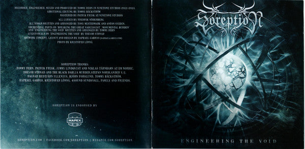 Soreption : Engineering The Void (CD, Album)