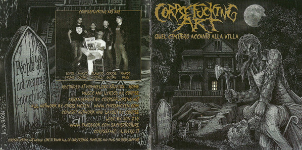 Corpsefucking Art : Quel Cimitero Accanto Alla Villa (CD, Album)