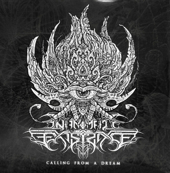 Inanimate Existence : Calling From A Dream (LP, Album, Whi)