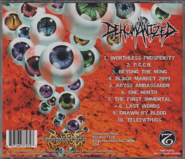 Dehumanized : Beyond The Mind (CD, Album)