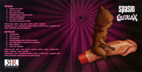 Spasm (7) / Gutalax : Spasm / Gutalax (CD, Album)