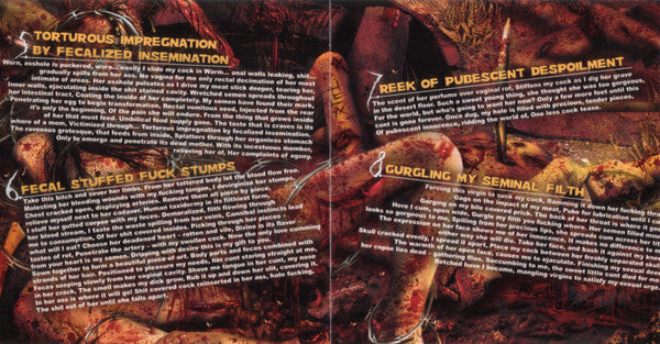 Guttural Secrete : Reek Of Pubescent Despoilment (CD, Album)