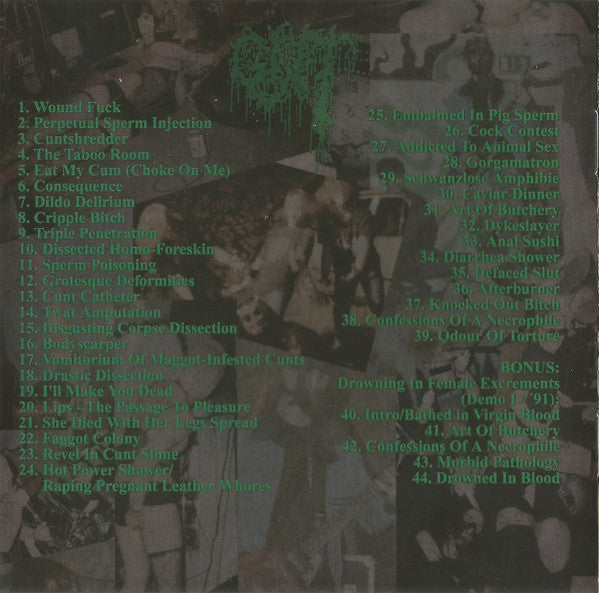 Gut : Odour Of Torture (CD, Album, RE)