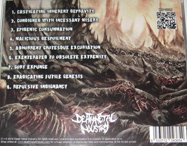Syphilectomy : Epidemic Consummation (CD, Album)