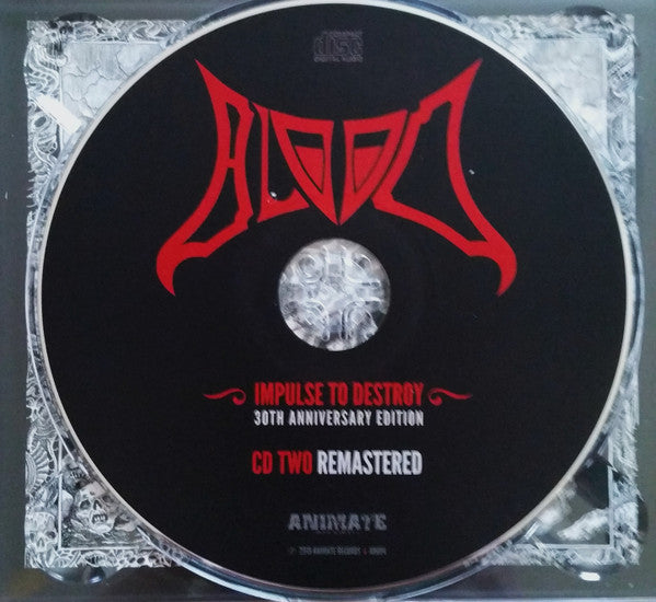 Blood (5) : Impulse To Destroy (30th Anniversary Edition) (CD, Album, RE + CD, Album, RE, RM + CD + Ltd)