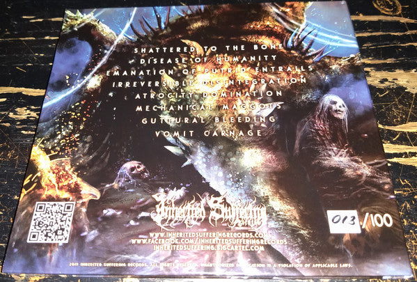 Abnormity (2) : Irreversible Disintegration (CD, Album, Ltd, Num, RE, RM, Dig)