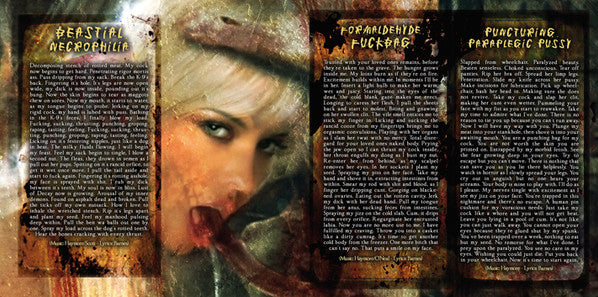 Cesspool Of Vermin : Beastial Necrophilia (CD, Album)