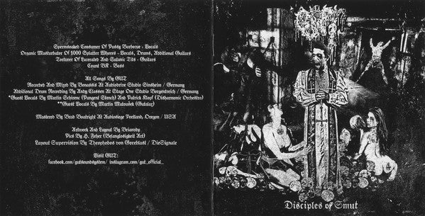Gut : Disciples Of Smut (CD, Album)
