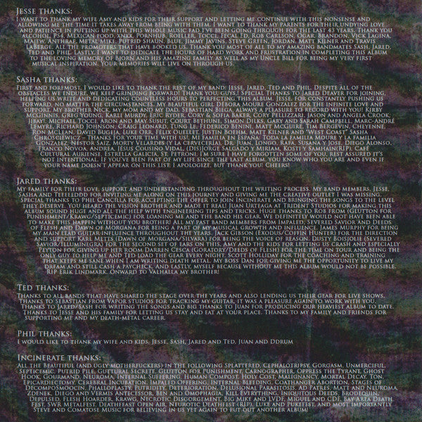 Incinerate : Sacrilegivm (CD, Album)