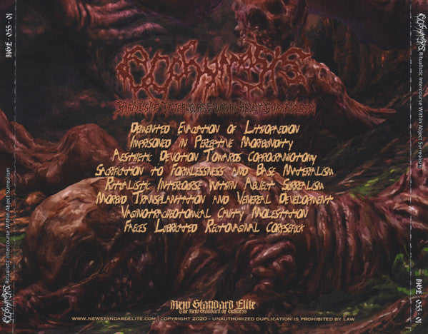 Ecchymosis : Ritualistic Intercourse Within Abject Surrealism (CD, Album)