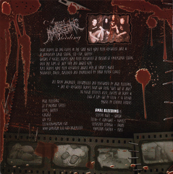 Anal Bleeding : Two Cocks In The Same Hole (CD, Album)
