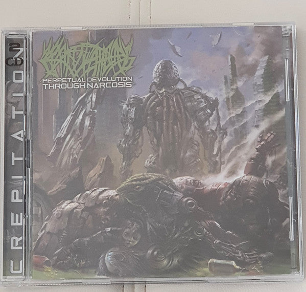 Crepitation : Perpetual Devolution Through Narcosis (CD, Album, Comp, Ltd, RM + DVD-V, Ltd)
