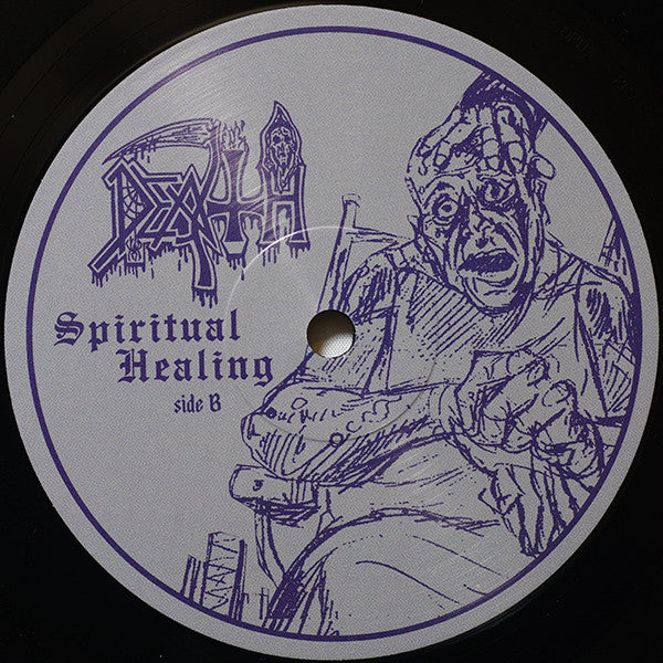Death (2) : Spiritual Healing (LP, Album, RE, RM, RP)