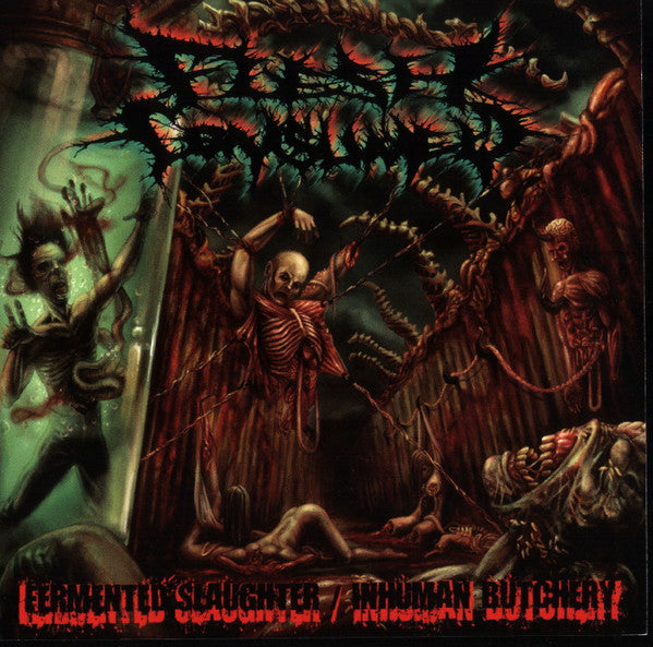 Flesh Consumed : Fermented Slaughter / Inhuman Butchery (CD, Comp)