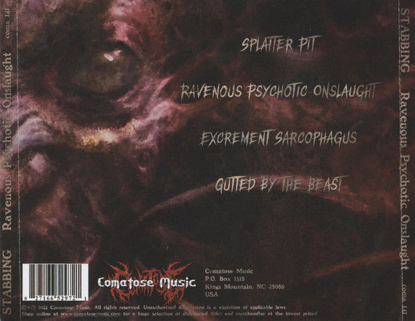Stabbing : Ravenous Psychotic Onslaught (CD, EP)