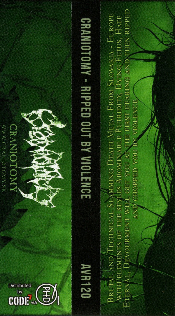 Craniotomy : Ripped Out By Violence (CD, Album, Sli)