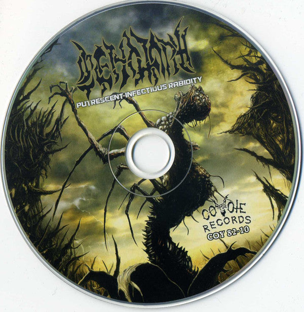 Cenotaph (3) : Putrescent Infectious Rabidity (CD, Album)