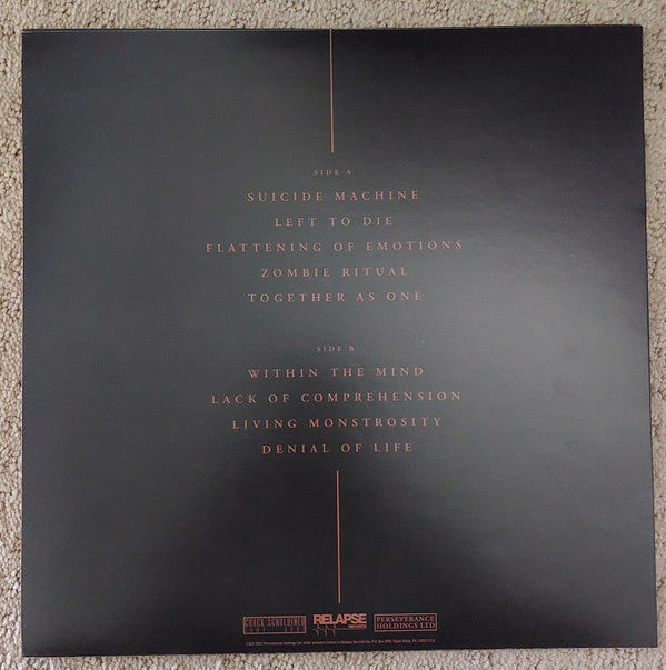 Death (2) : Belgium 12.23.1991 (LP, Ltd, Bro)