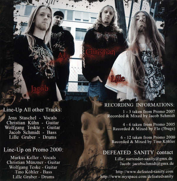 Defeated Sanity : Collected Demolition (CD, Comp, Ltd, Num + DVD-V)