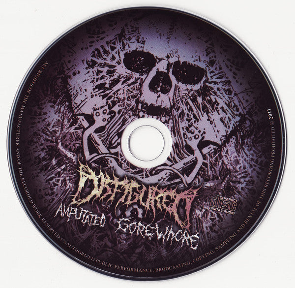 Disfigured (2) : Amputated Gorewhore (CD, Album)