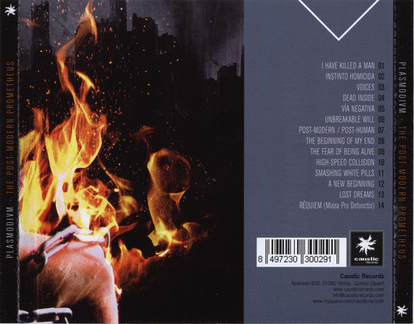 Plasmodivm : The Post-Modern Prometheus (CD, Album)