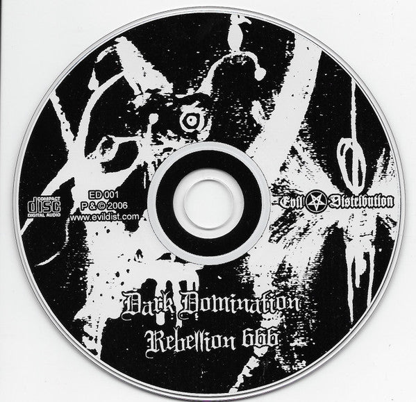Dark Domination : Rebellion 666 (CD, Album)