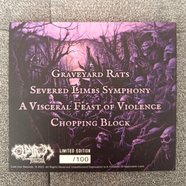 Tyrantula : A Visceral Feast Of Violence (CDr, EP, Ltd, Num, Dig)