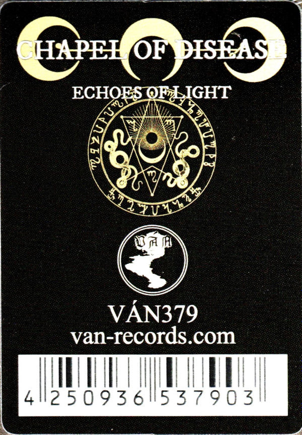 Chapel Of Disease : Echoes Of Light (CD, Album, Ltd)