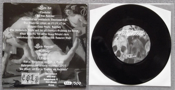 Nachtmahr (3) / Elisabetha : Eine Dunkle Symbiose Aus Tod & Ewiger Finsternis (7", Ltd, Num)