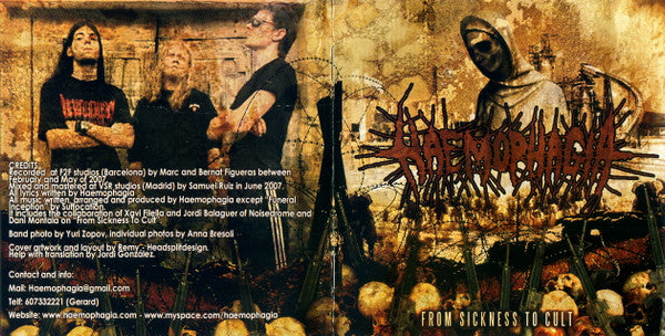 Haemophagia : From Sickness To Cult (CD, Album, RE)