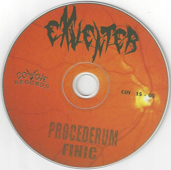 Exventer : Procederum Finic (CD, Album, Enh)