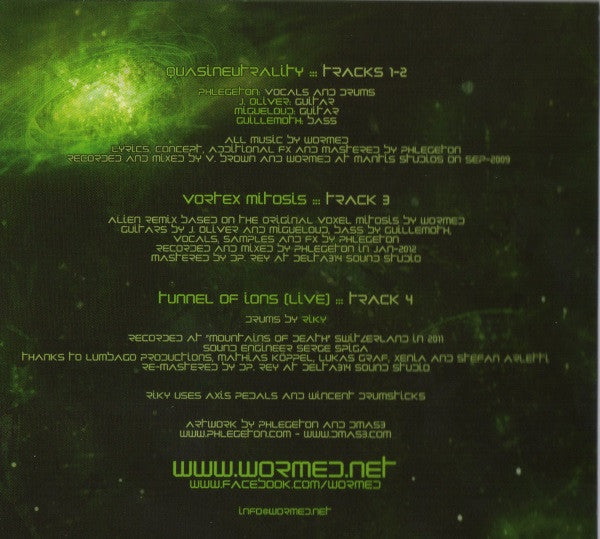Wormed : Quasineutrality V.2 (CD, Single, RE, Dig)