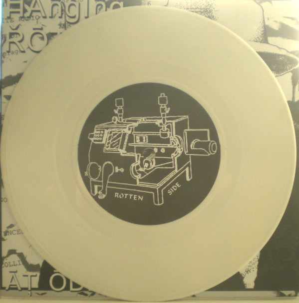 Hanging Rotten / Verge On Reason : At Odds / Verge On Reason (7", Whi)