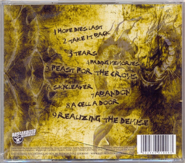 Feast For The Crows : When All Seems To Be Burned (CD, Album)