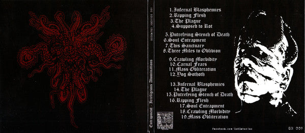 Entrapment : Irreligeous Abominations - Demo Sessions 2010-2011 (CD, Comp, RE, Dig)