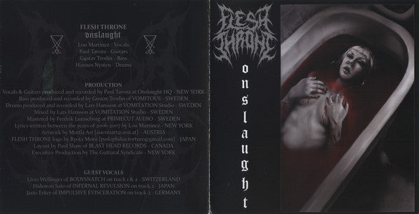 Flesh Throne : Onslaught (CD, EP)